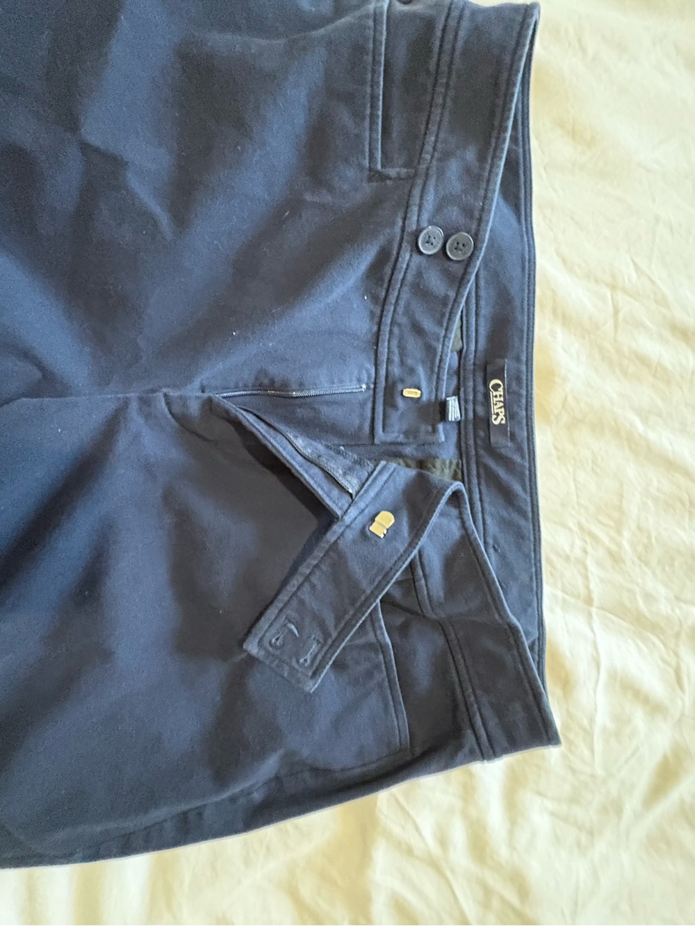 Chaps - 2 pairs - Navy Blue and Black - 18w - Picture 6 of 7